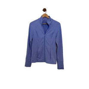 Z By Zella Womens Athletic Long Sleeve Jacket Size Medium Full Zip-up Gym